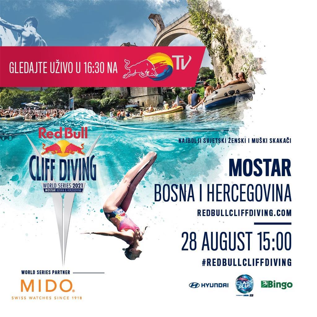 Class Plus sponzor šeste sezone Red Bull Cliff Diving skokova u Mostaru